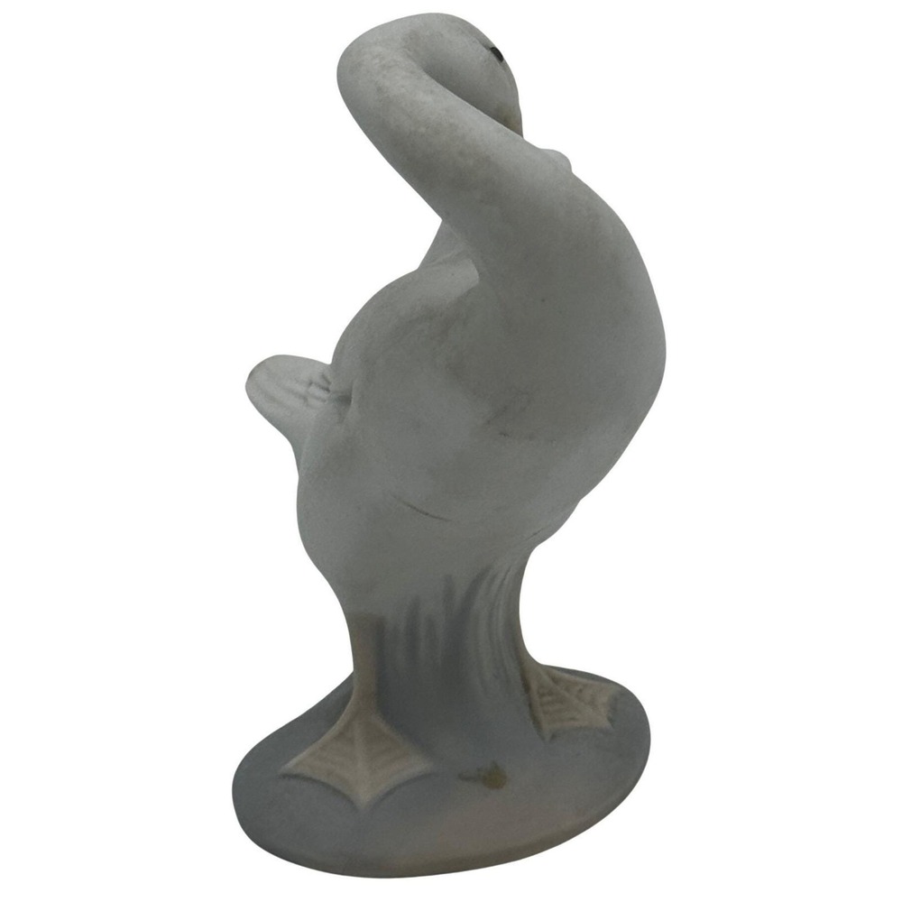 VTG Lladro Goose Swan Preening Porcelain Figure Matte Finish Spain 70s Original - Picture 4 of 10